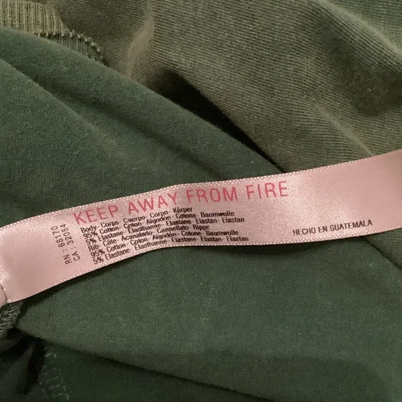 FP Movement by Free People Hot Shot Runner Smoked Pine Wide Leg Jumpsuit - Picture 6 of 7